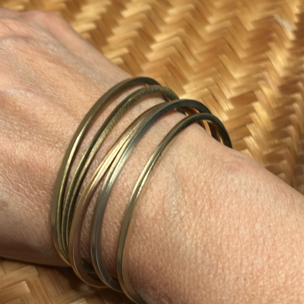 Kendra Scott mixed metal bracelet set - Picture 3 of 4